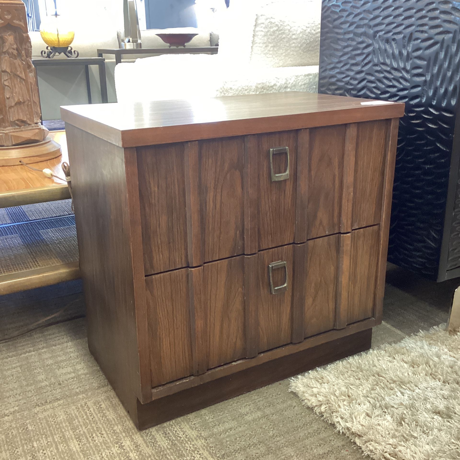 MC Laminate Top 2Drawer Nightstand