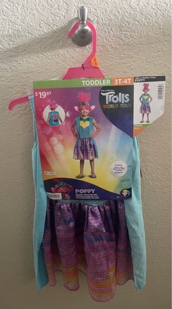 Trolls “Poppy” Toddler Costume