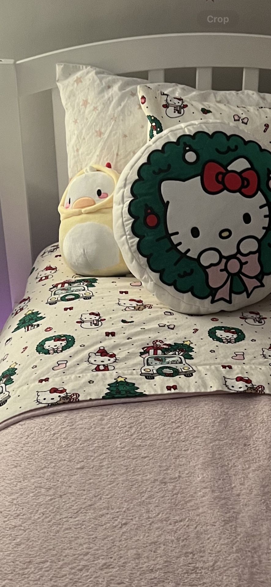 Twin Hello Kitty Christmas Sheets