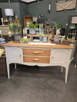 Buffet / Sideboard – Refinished Solid Wood