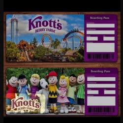 Knott’s Berry Farm day tickets With Prestige Access 