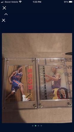 Iverson And Kobe Rookie Cards 