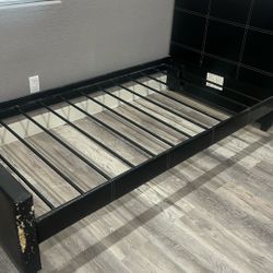 One Twin Bed Comes With Boxspring And Mattress