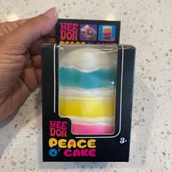 Nee Doh Peace O' Cake. Soft doh squishy!