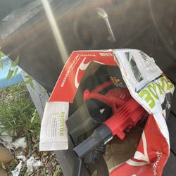 Leaf Blow Took Box And Bad 