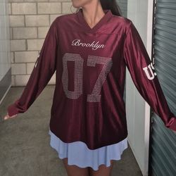 Burgandy Jersy 