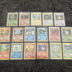 Old, Rare, Used Pokemon Cards