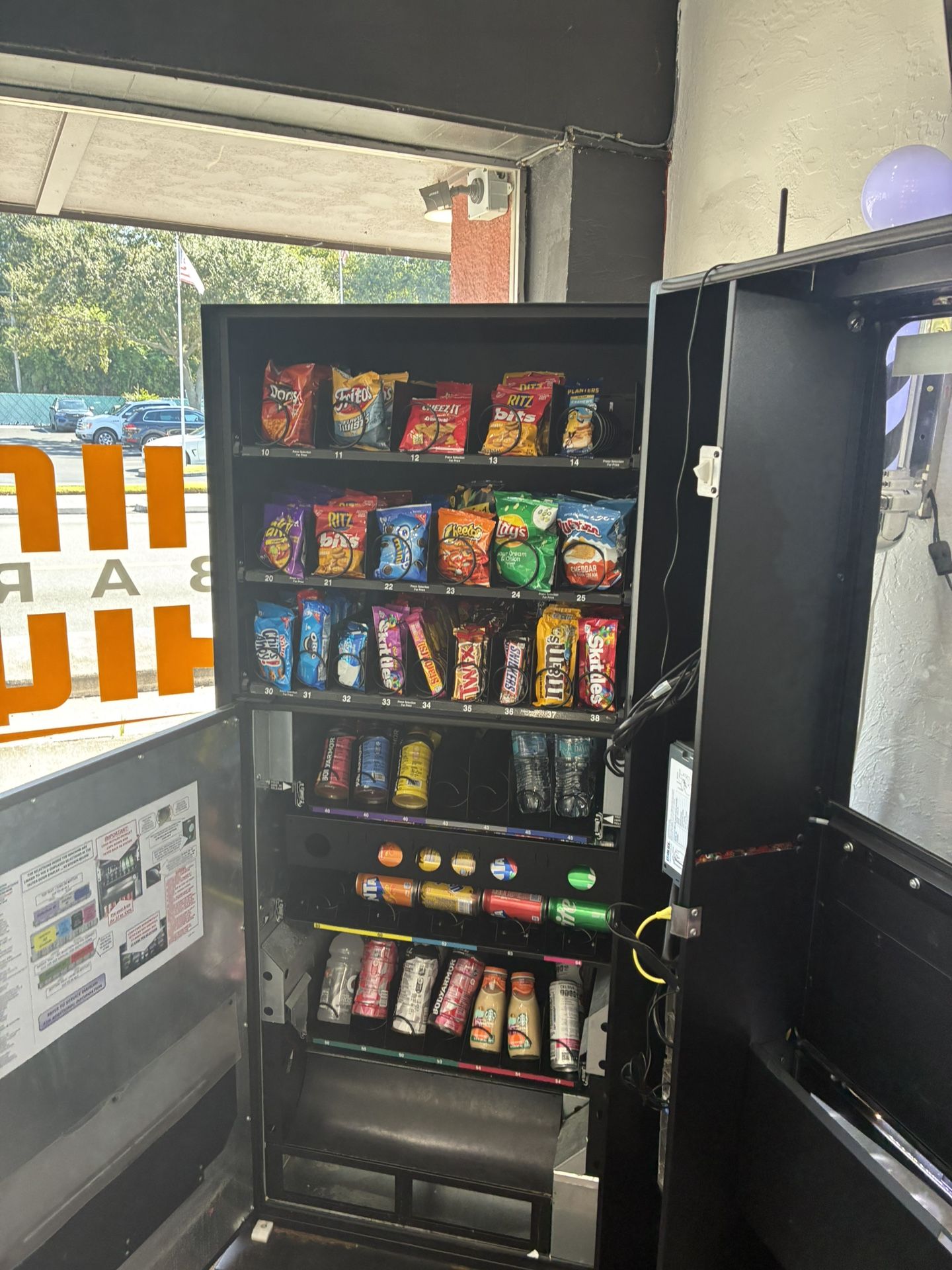 Snack And Drink vending machine With *Location*