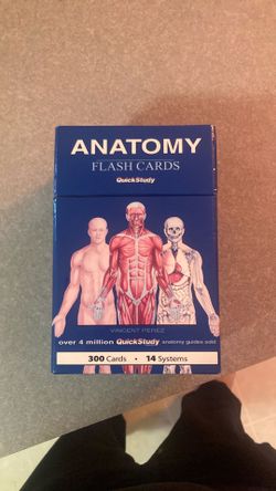 Anatomy flash cards