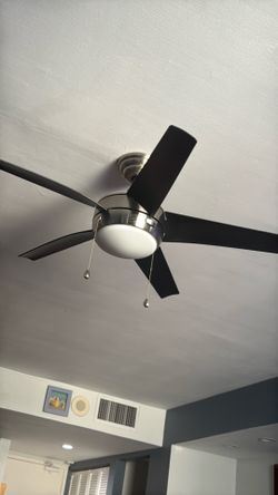 2 Cieling fans with light