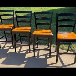 4 Counter Height Chairs