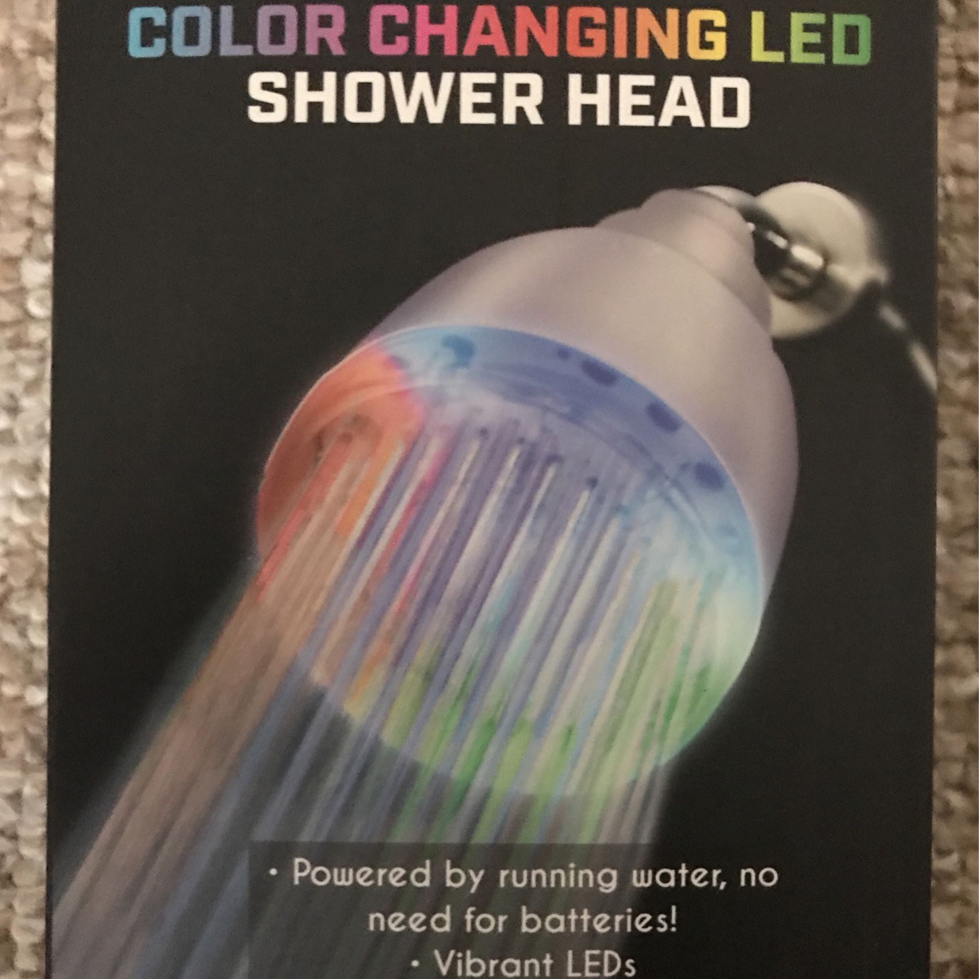 Color Changing Led Shower Head