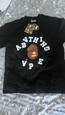Bape Size M Scrambled T-Shirt black
