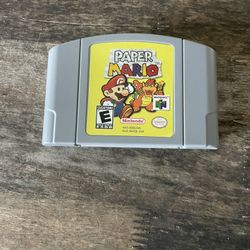 Paper Mario N64 Nintendo 64 Reproduction Copy Version | Non-vintage