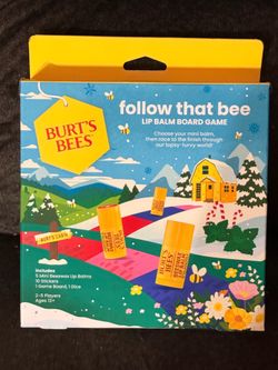 New Burt’s Bees Lip Balm & Board Game