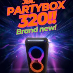 JBL PartyBox 320!!! Brand NEW!!!