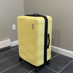 Large Checked Bag Suit Case