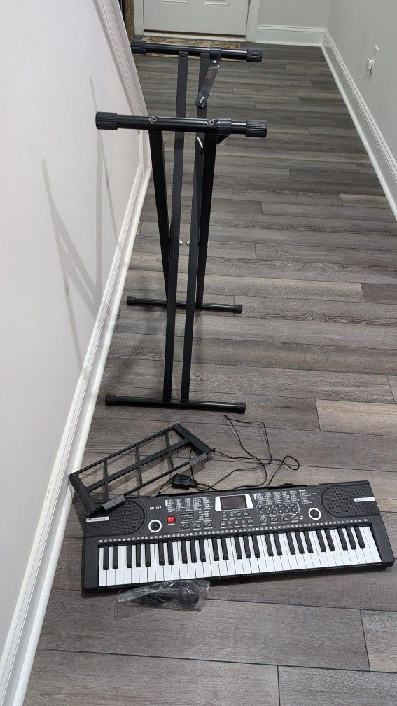 61 Keys Electric Digital keyboard Piano With Stand