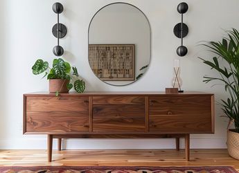 Oval mirror