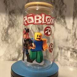 Roblox 16oz Glass Cup