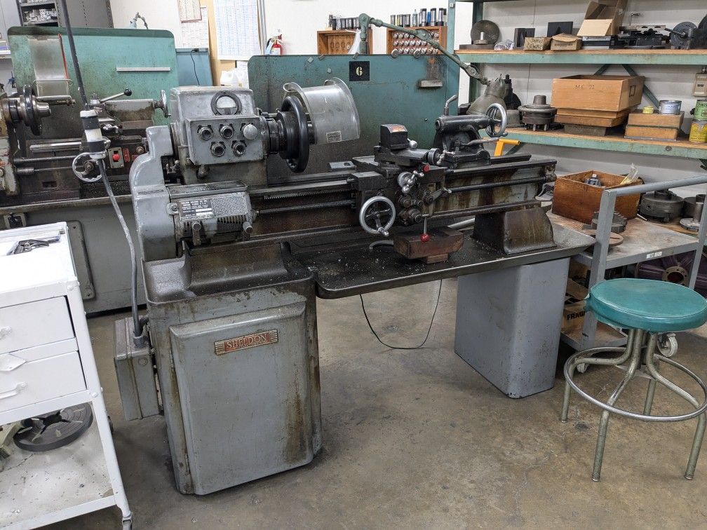 Sheldon Variable Speed Metal Lathe 13" Swing 40" Long