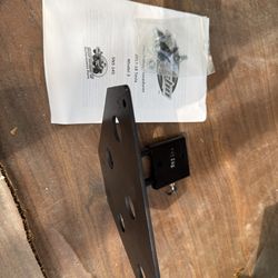 Tesla Model 3 license plate bracket