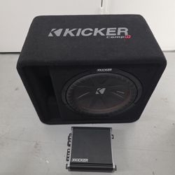 Kicker Subwoofer W/amp 