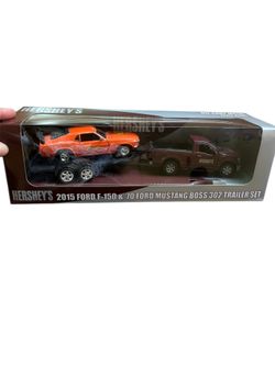 HERSHEY'S 2015 Toy Truck & Mustang Car