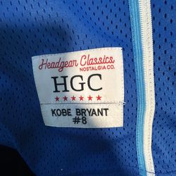 BLUE MAMBA CRENSHAW BASKETBALL JERSEY BLUE