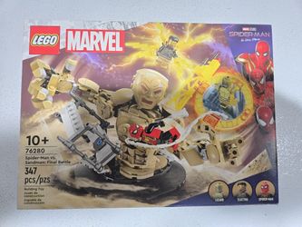 NEW LEGO MARVEL SPIDER-MAN VS. SANDMAN: FINAL BATTLE 76280