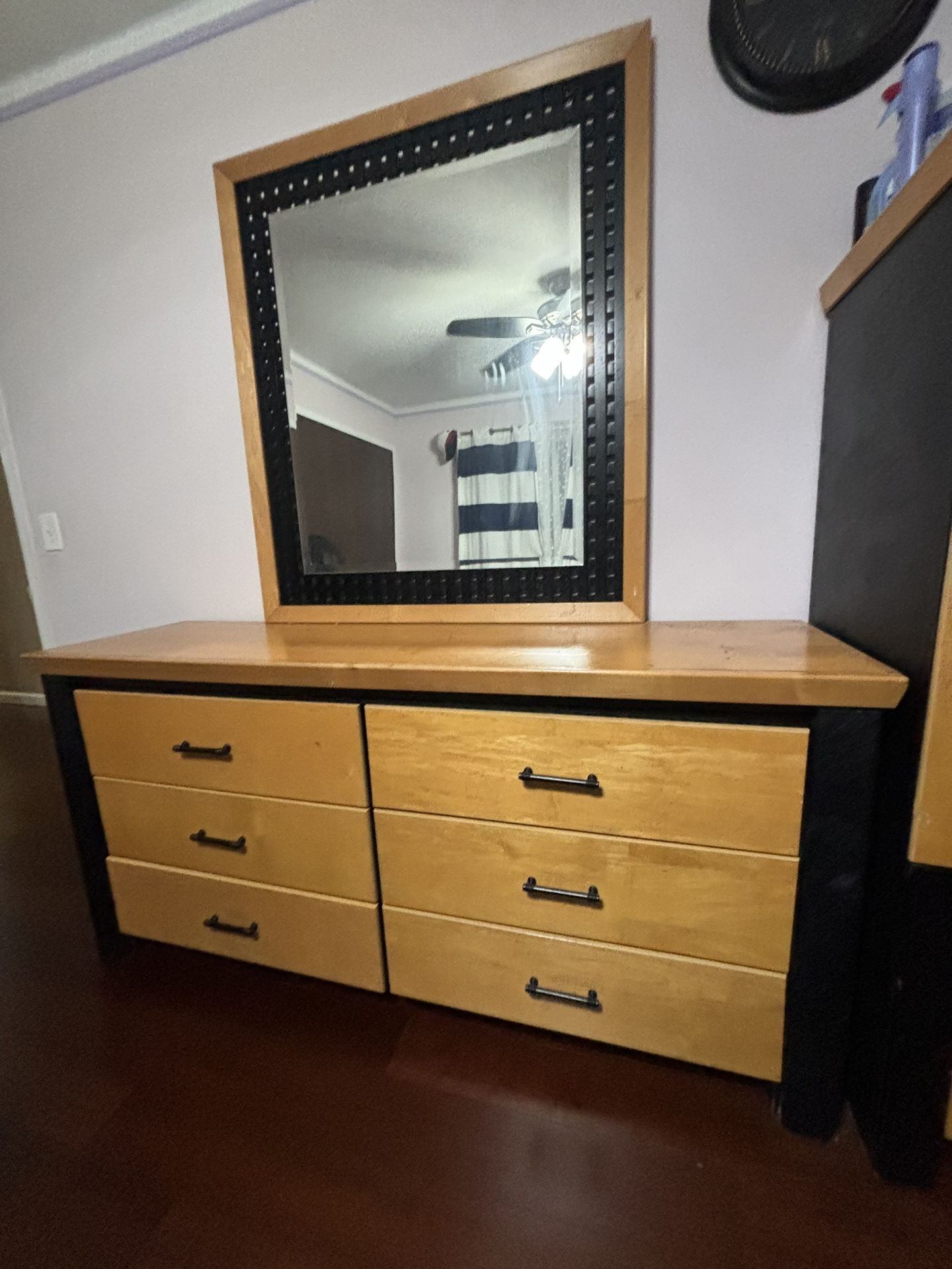 Dresser and Bed Set