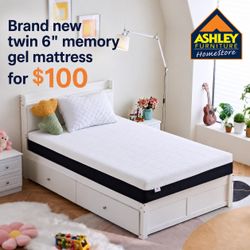 Brand new  TWIN memory foam mattress for $100
