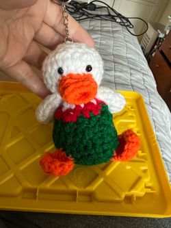 Patito tejido a mano
