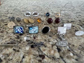 Vintage antique cufflink lot