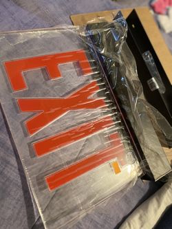 Lithonia Exit Sign Brand New