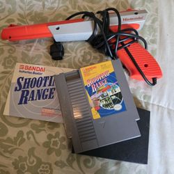 Shooting Range Game With Gun