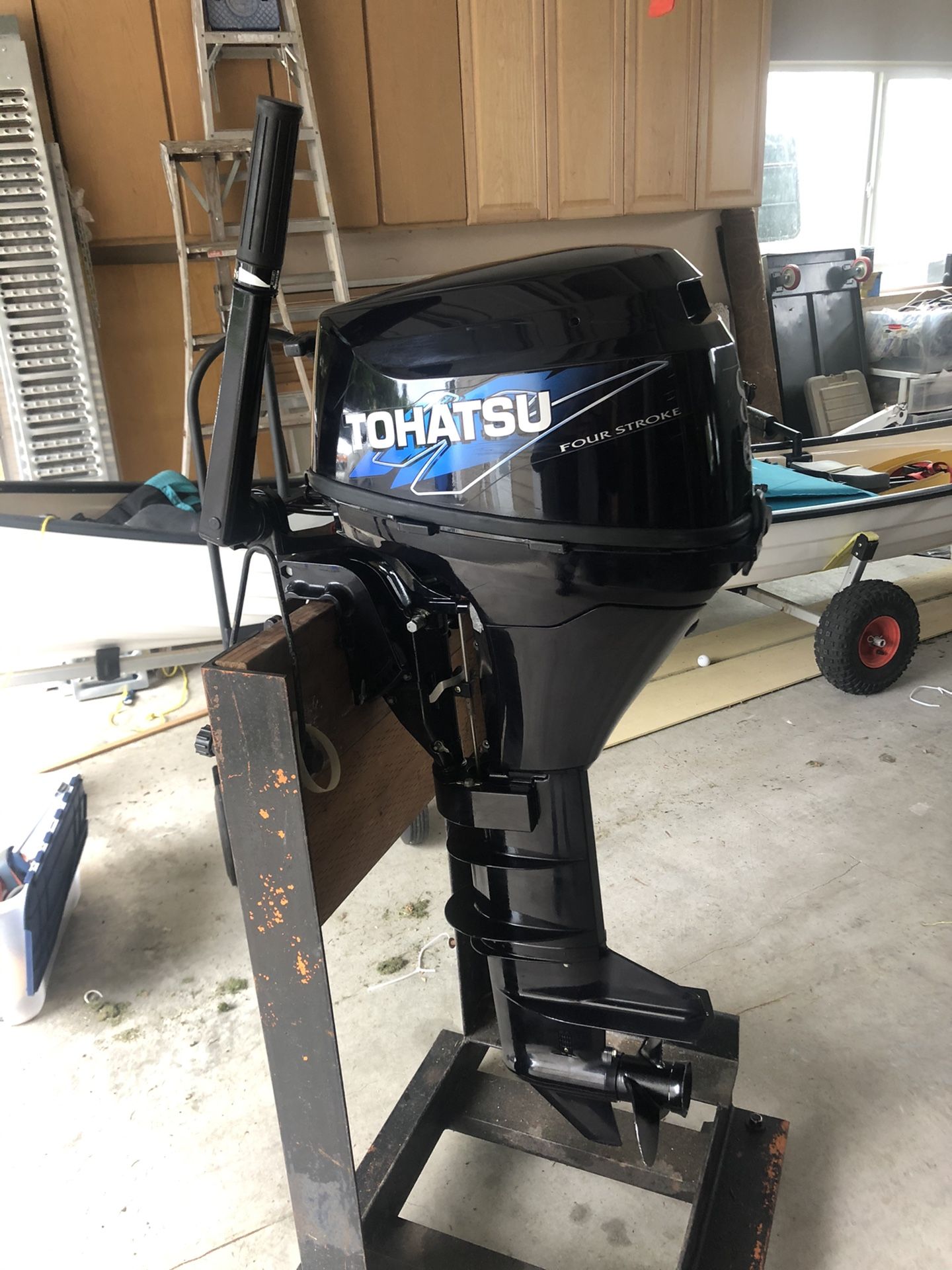 Tohatsu 8hp Outboard Long Shaft for Sale in Puyallup, WA - OfferUp