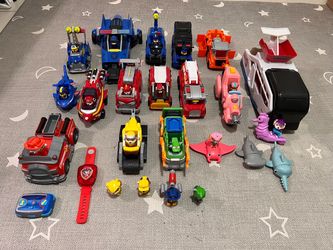 PAW Patrol Toy Lot