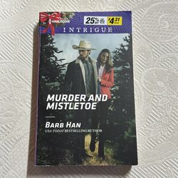 Murder And Mistletoe - Harlequin Paperback Book By Barb Han