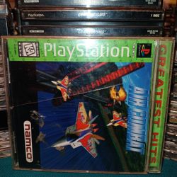 Playstation 1 Game "Air Combat" ( Vintage 1995 )