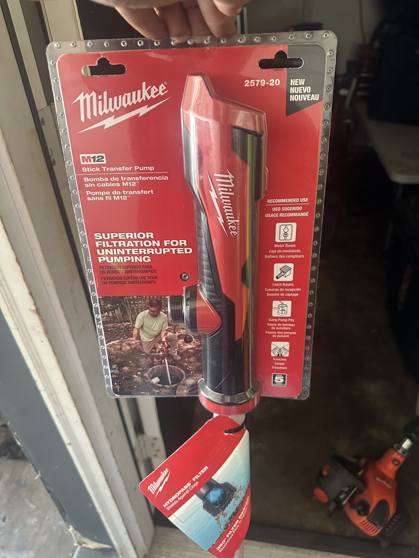 Milwaukee Stick Pump