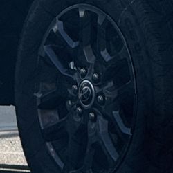 20 In Black Platinum 6 Lug Rims For ‘23 Or Newer Toyota tundra