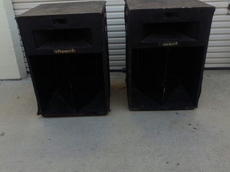 KLIPSCH LA SCALA RARE VINTAGE SPEAKERS