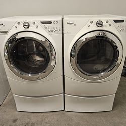 Whirlpool Front-Load Washer And Dryer Set 