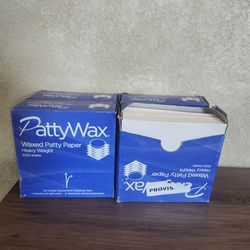 Waxed patty paper
