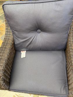 RST Brands Deco Sunbrella Outdoor Club Chairs – Pair – $1,300 Retail