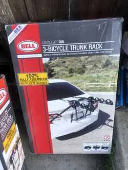 Bell 3 bicycle auto carrier in the box