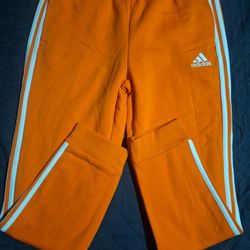 Adidas Sweatpants Orange Size L 