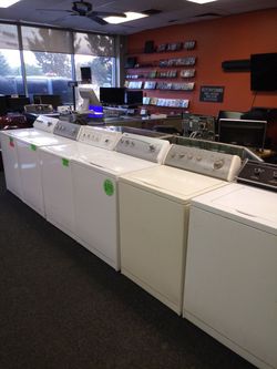 Washers (Kenmore and Whirlpool)
