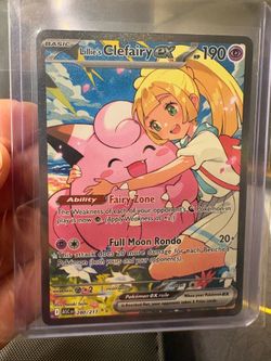 Lillies Clefairy ex 280/217 SIR Pokemon Card Ascended Heroes FOR SALE